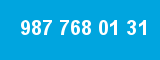 987 768 01 31 987 768 01 31
